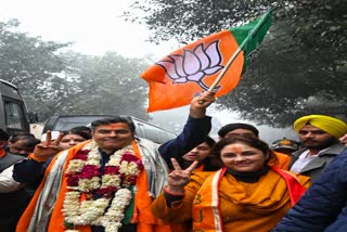 BJP candidate Parvesh Verma heads to file nomination