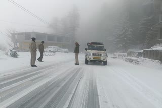 शिमला जिले के अधिकतर हिस्सों में यातायात बहाल