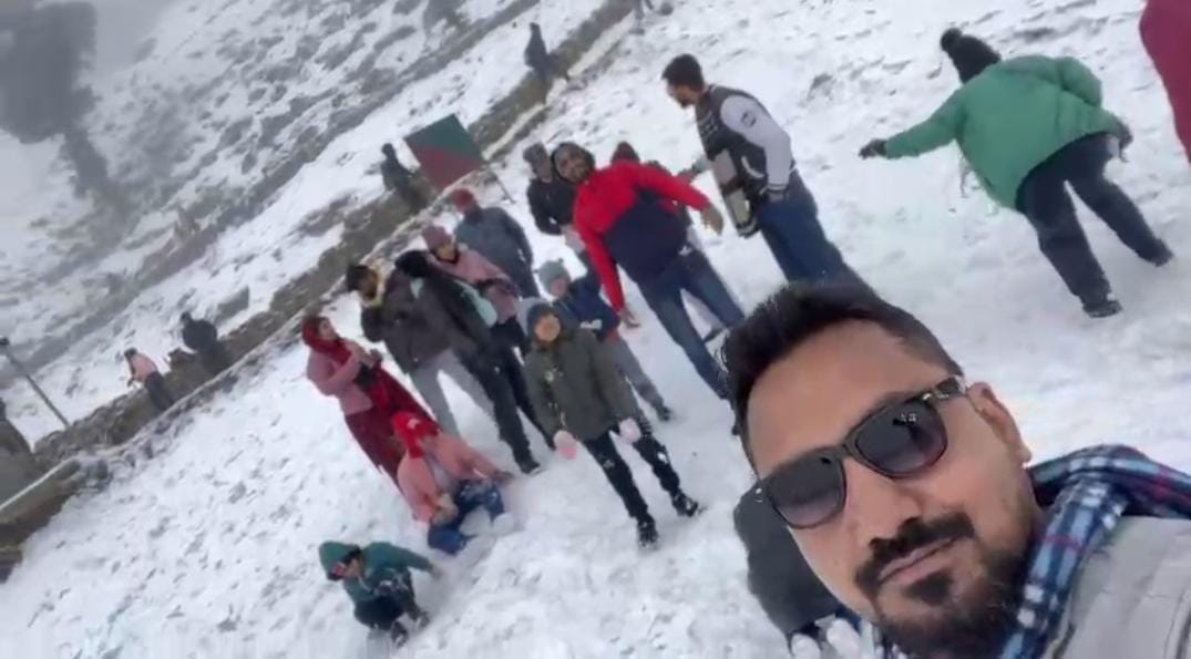 SNOWFALL IN CHOPTA