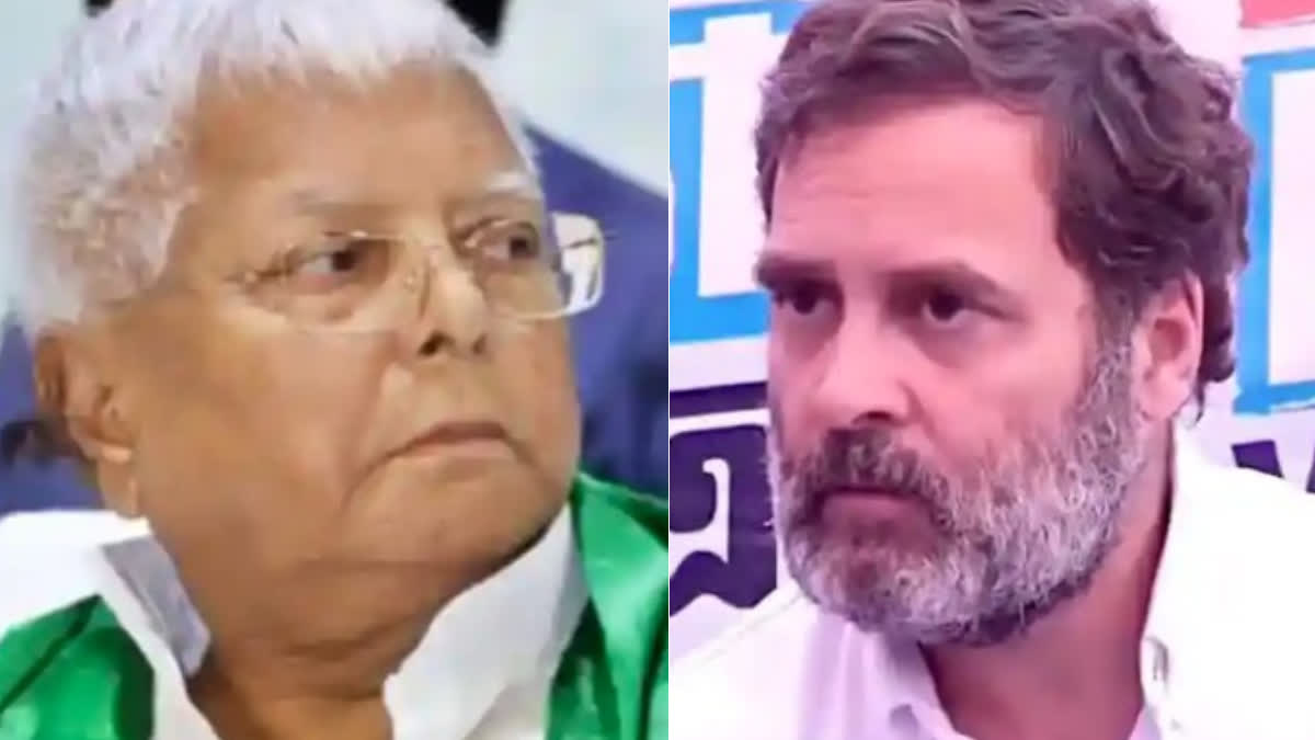 Lalu Prasad Yadav-Rahul Gandhi