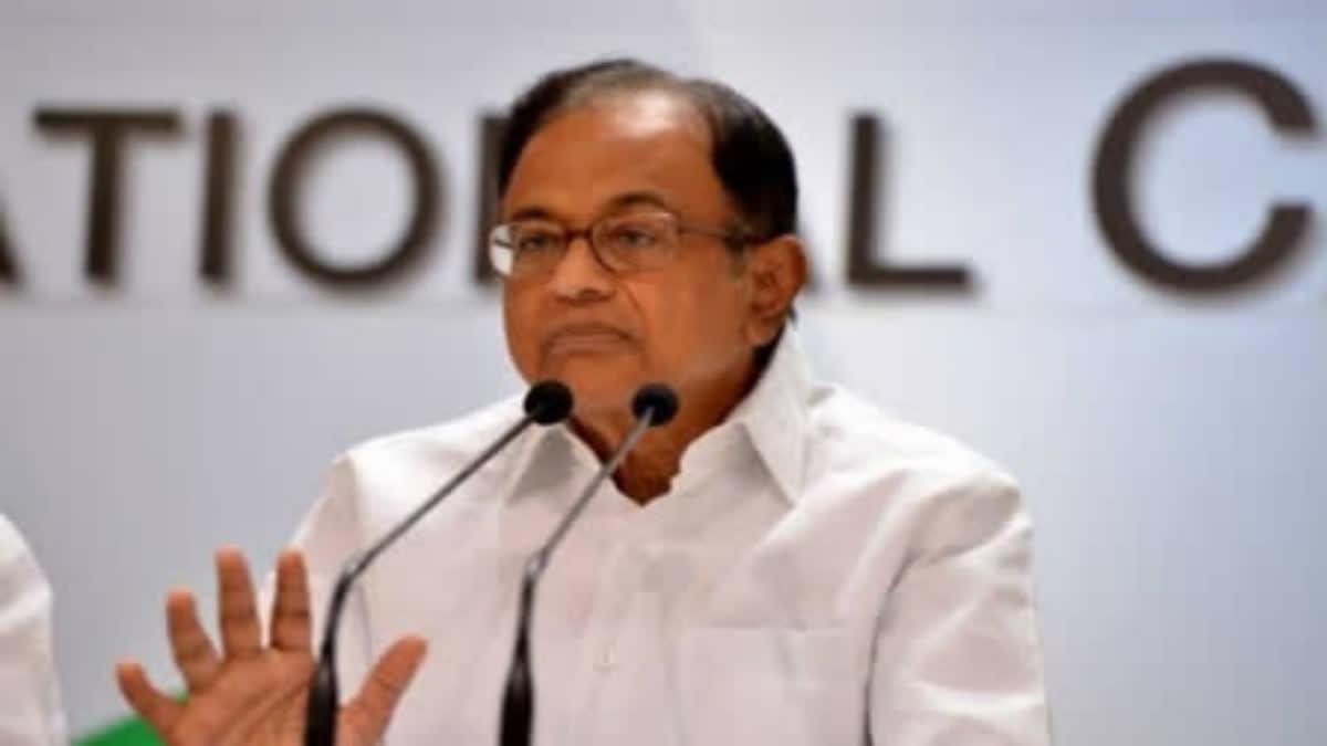 former Union finance minister P Chidambaram File Photo