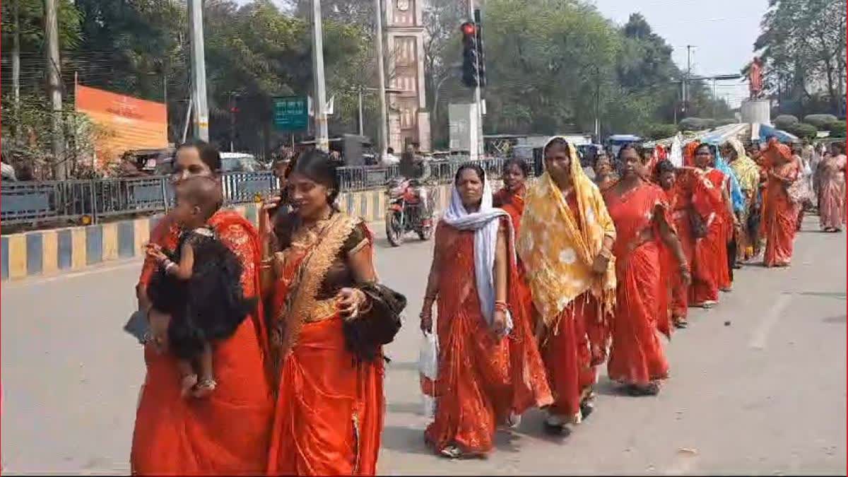 Anganwadi Workers Protest