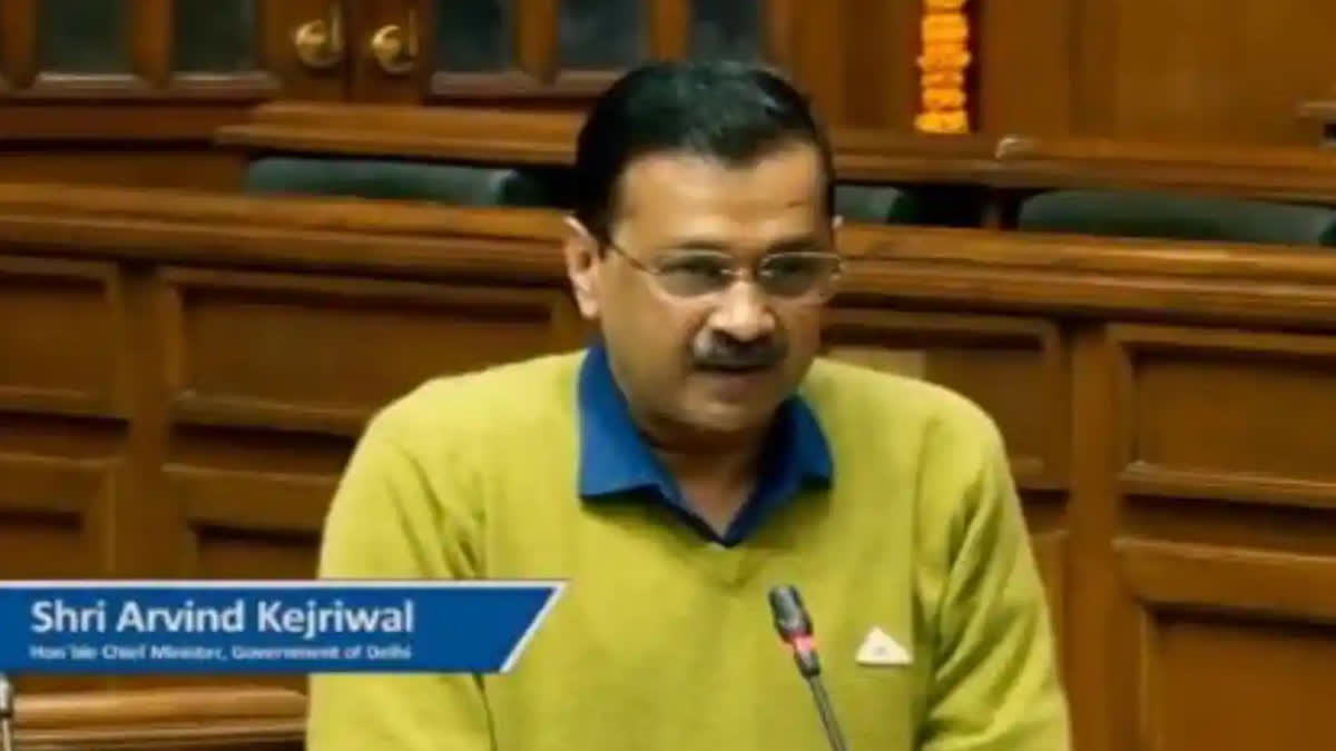Chief Minister Kejriwal presented a vote of confidence in the Delhi Assembly