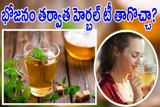 Benefits Of Drinking Herbal Tea After Meal