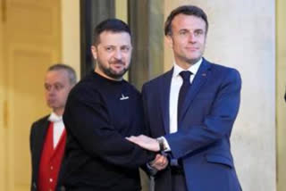 French President Emmanuel Macron is set to sign a bilateral security agreement with Ukrainian President Volodymyr Zelenskyy in Paris, aiming to provide long-term support to Ukraine, which has been fighting Russia's invasion for nearly two years. The agreement, which covers 10 years and provides a package worth 2.5 billion pounds ($3.2 billion) over the next fiscal year, is the largest the UK has given to Ukraine since the war began.