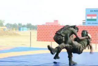 Martial Art In Indian Army Training