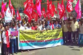 Auto and Cab Drivers Protest against Hit and Run Case