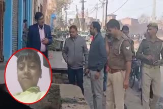 10 year old boy died after falling into drain in Kasganj