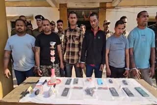 Gangstar arrested in Jagdalpur