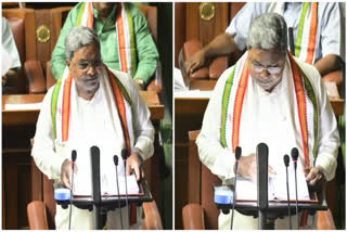CM Siddaramaiah Announcing Karnataka Budget in State legislative Assembly