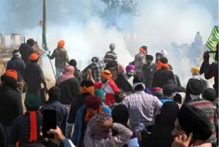 دہلی کے اطراف میں کسانوں کا احتجاج