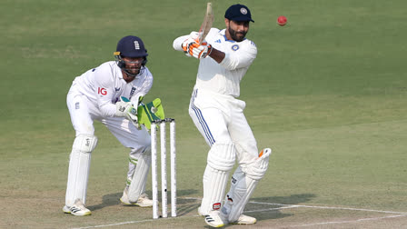 India vs England 3rd Test Day 2  Ravindra Jadeja  IND vs ENG Score  ഇന്ത്യ ഇംഗ്ലണ്ട് മൂന്നാം ടെസ്റ്റ്  രാജ്‌കോട്ട് ടെസ്റ്റ് രണ്ടാം ദിനം