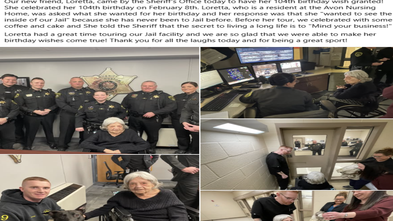 What did the 104-year-old woman do that the police took her away handcuffed, know the whole story