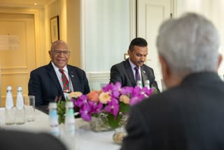 Jaishankar meets Fiji PM Rabuka