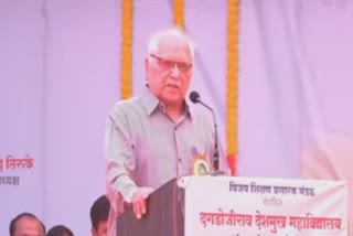 kautikrao thale patil slams government over Marathi bhasha during marathwada sahitya sammelan in chhatrapati sambhaji nagar