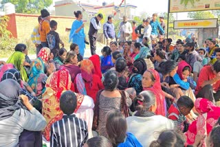 VILLAGERS PROTEST IN RAMNAGAR