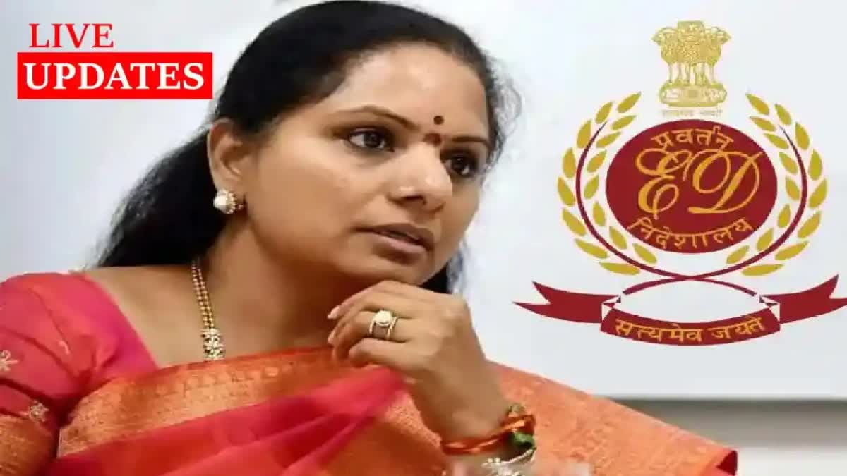 BRS MLC Kavitha Arrest Live Updates