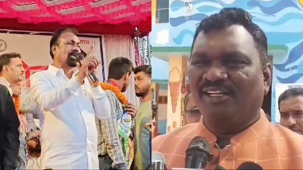 Political rhetoric between BJP AJSU leaders on Chandankiyari assembly seat of Bokaro
