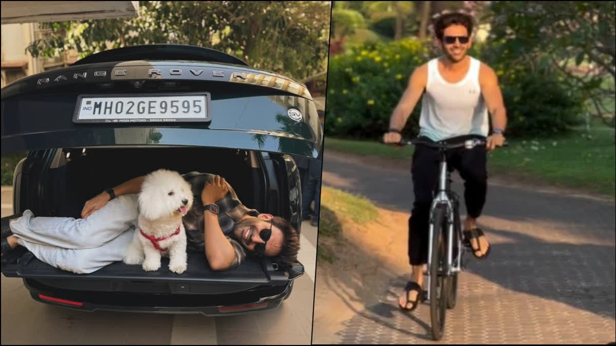 Kartik Aaryan Decides to Go to Film Set by 'Cycle' despite Owning Luxury Cars