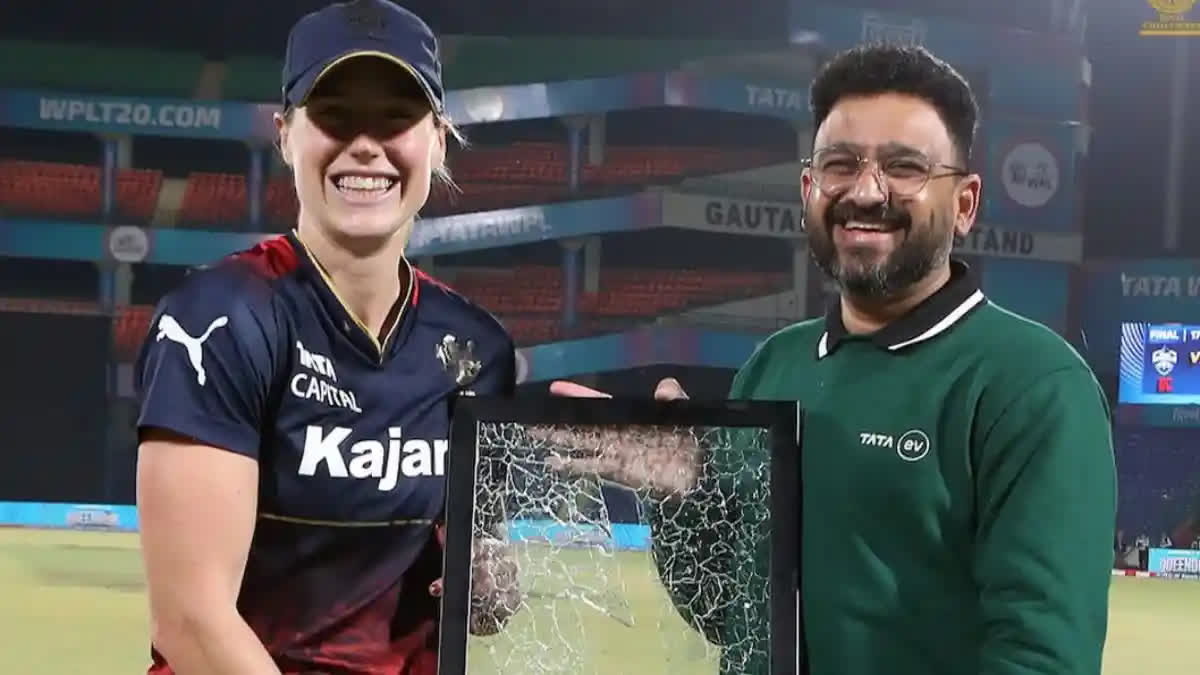 TATA has gifted the Broken Glass window to Ellyse Perry