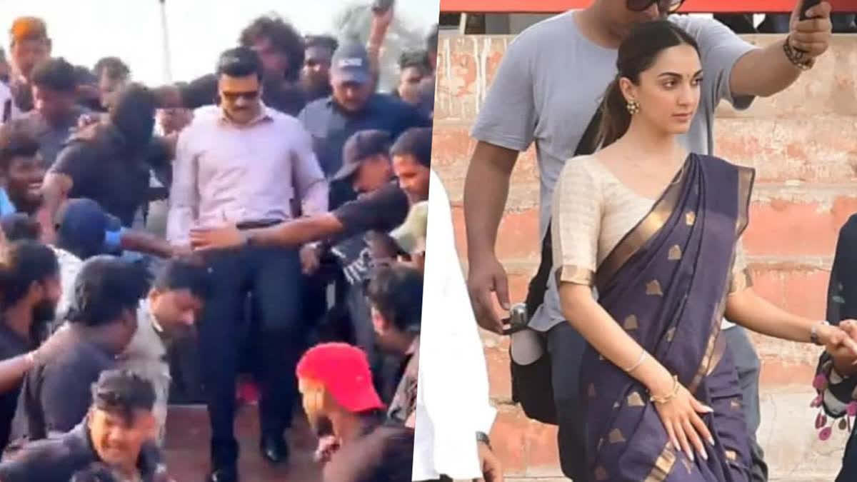 Ram Charan-Kiara Advani's Game Changer Shoot Creates Frenzy in Vizag, Fans Swarm Location - Watch