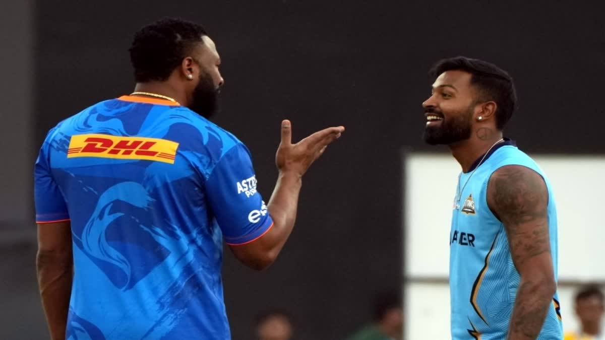 Kieron Pollard and Hardik Pandya