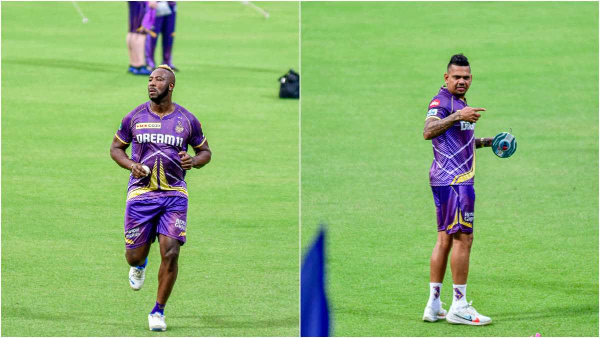 andre russell and sunil narin