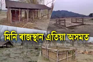 Several villages in Jonai have become dry in the last year flood