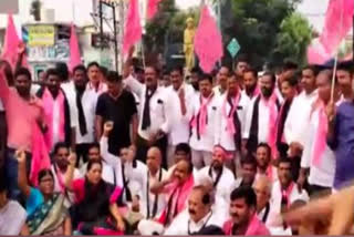 BRS Leaders Stage Protests in Telangana over Arrest of K Kavitha.