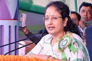 Jailed former Jharkhand chief minister Hemant Soren's wife Kalpana on Saturday lashed out at the BJP saying while her husband was in "unjust imprisonment" for over 45 days now, the saffron party was busy plotting the murder of democracy banking on donations and electoral bonds from capitalists.