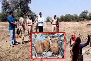 3 Hand grenade found
