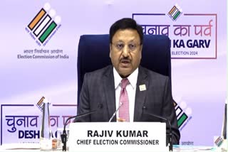 ECI Chief Rajiv Kumar