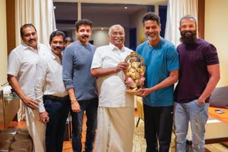 Prabhu Deva  Kathanar movie  actor Jayasurya  Prabhu Deva in Kathanar movie