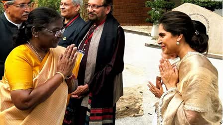 Upasana Konidela meets President Murmu