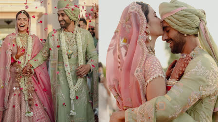 Pulkit Samrat and Kriti Kharbanda Very First Wedding pictures OUT