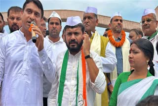 बेतिया में कांग्रेस नेता कन्हैया कुमार