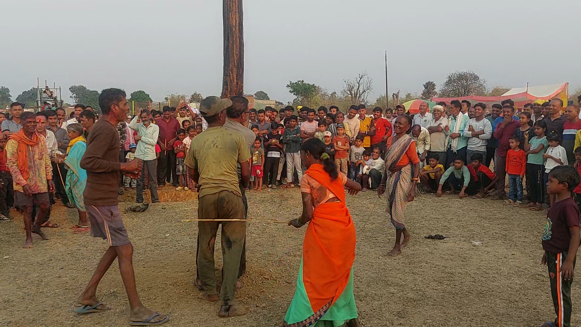 Kurenda Village Lathmar Holi