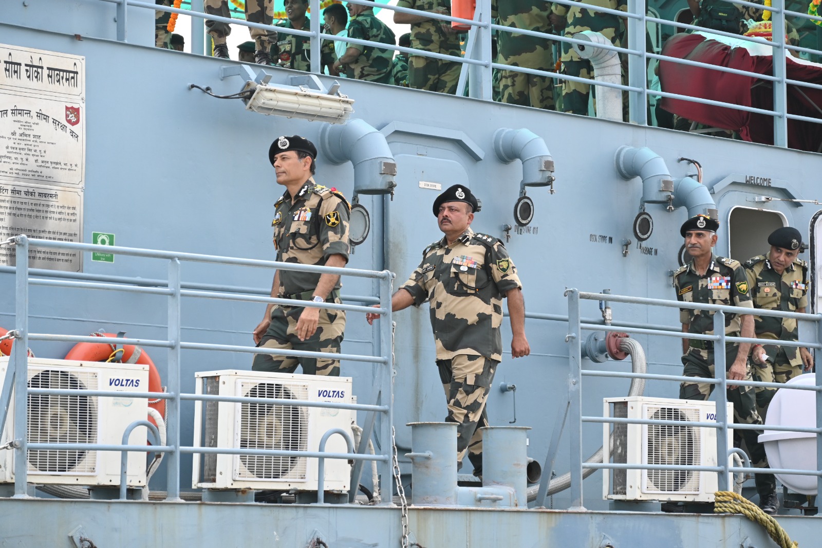 bsf dg daljit singh chaudhary visited sundarbans