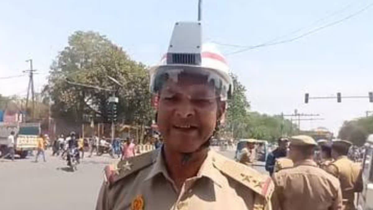 traffic police AC helmets