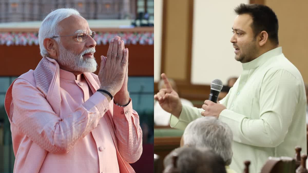 Tejashwi Asked Questions To PM Modi