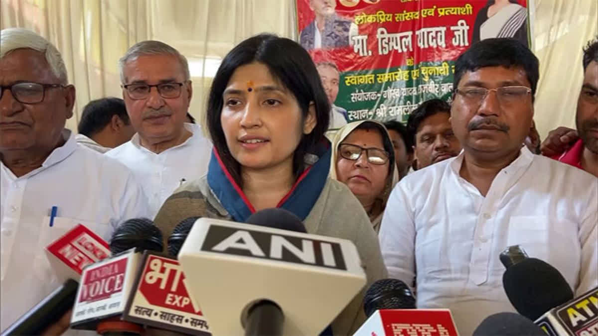 Dimple Yadav, wife of Samajwadi Party candidate Akhilesh Yadav, declared assets worth over Rs 15.5 crore, indicating a slight increase in her property since 2022. She filed nomination papers from the Mainpuri Lok Sabha seat, accompanied by Akhilesh Yadav and party leaders.