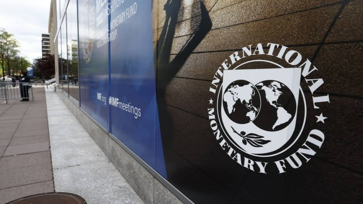 The IMF has increased India's growth projection to 6.8% from 6.5% in January, citing strong domestic demand and a rising working-age population. This puts India ahead of China's 4.6% growth projection. The IMF's World Economic Outlook predicts strong growth in 2024 and 2025.