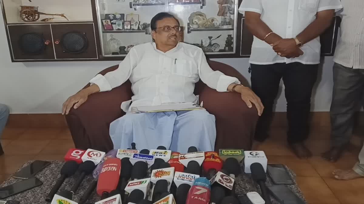 E.V.K.S.Elangovan Accuses Bjp