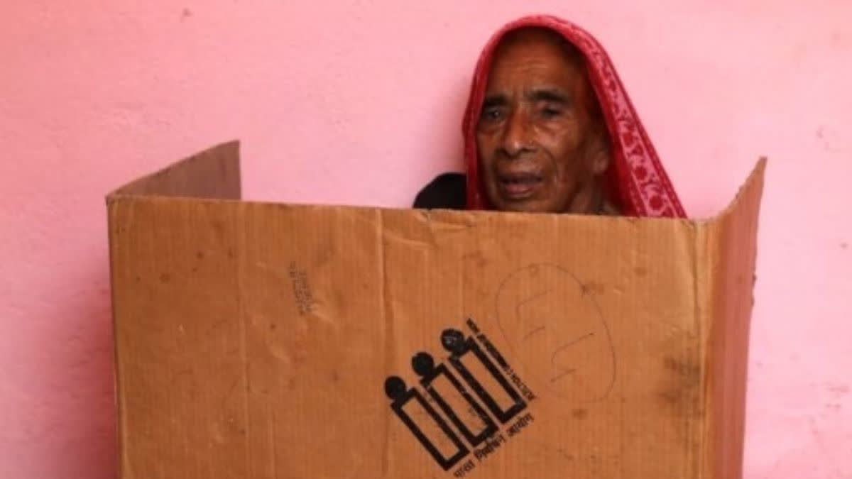 PANNA 107 YEAR OLD GUNDABAI VOTE