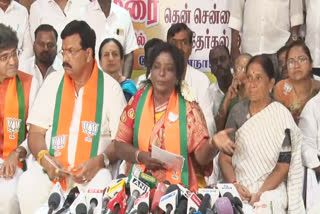 South Chennai BJP Candidate Tamilisai Soundararajan