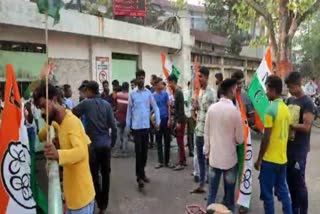 TMC Agitation in Durgapur