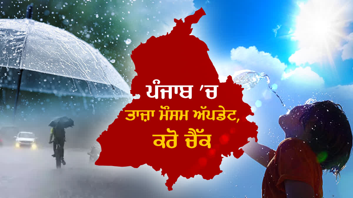 punjab weather, Punjab rain