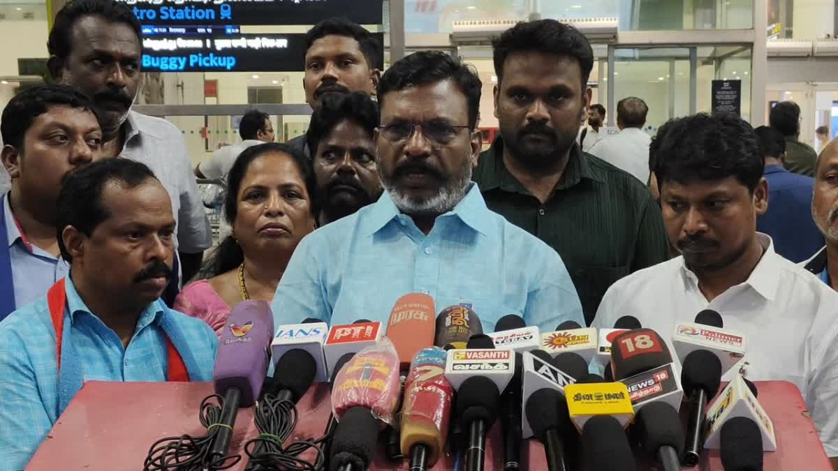 விசிக தலைவர் திருமாவளவன்