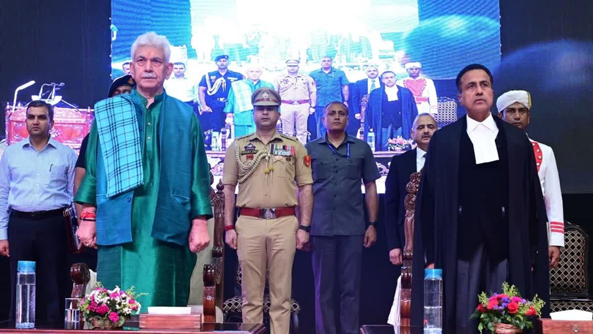 Justice Arun Palli (R) Sworn In As Chief Justice Of Jammu And Kashmir And Ladakh High Court