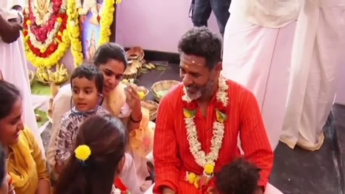 Prabhudeva took part in temple renovation